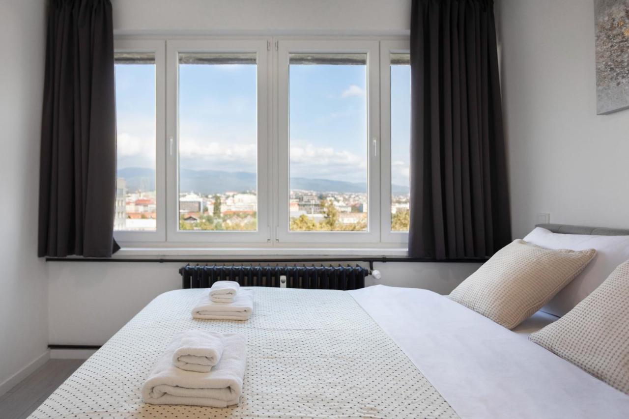 Spacious 2Bdr Apartment- Skyline View Ζάγκρεμπ Εξωτερικό φωτογραφία